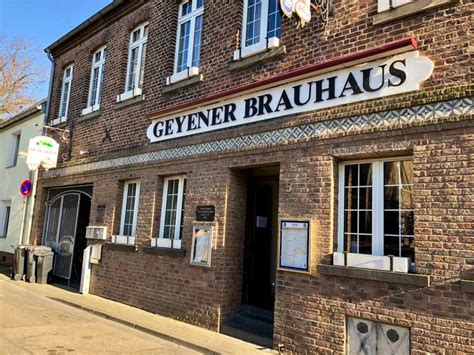 Geyener Brauhaus Biergarten Pulheim GEYEN .